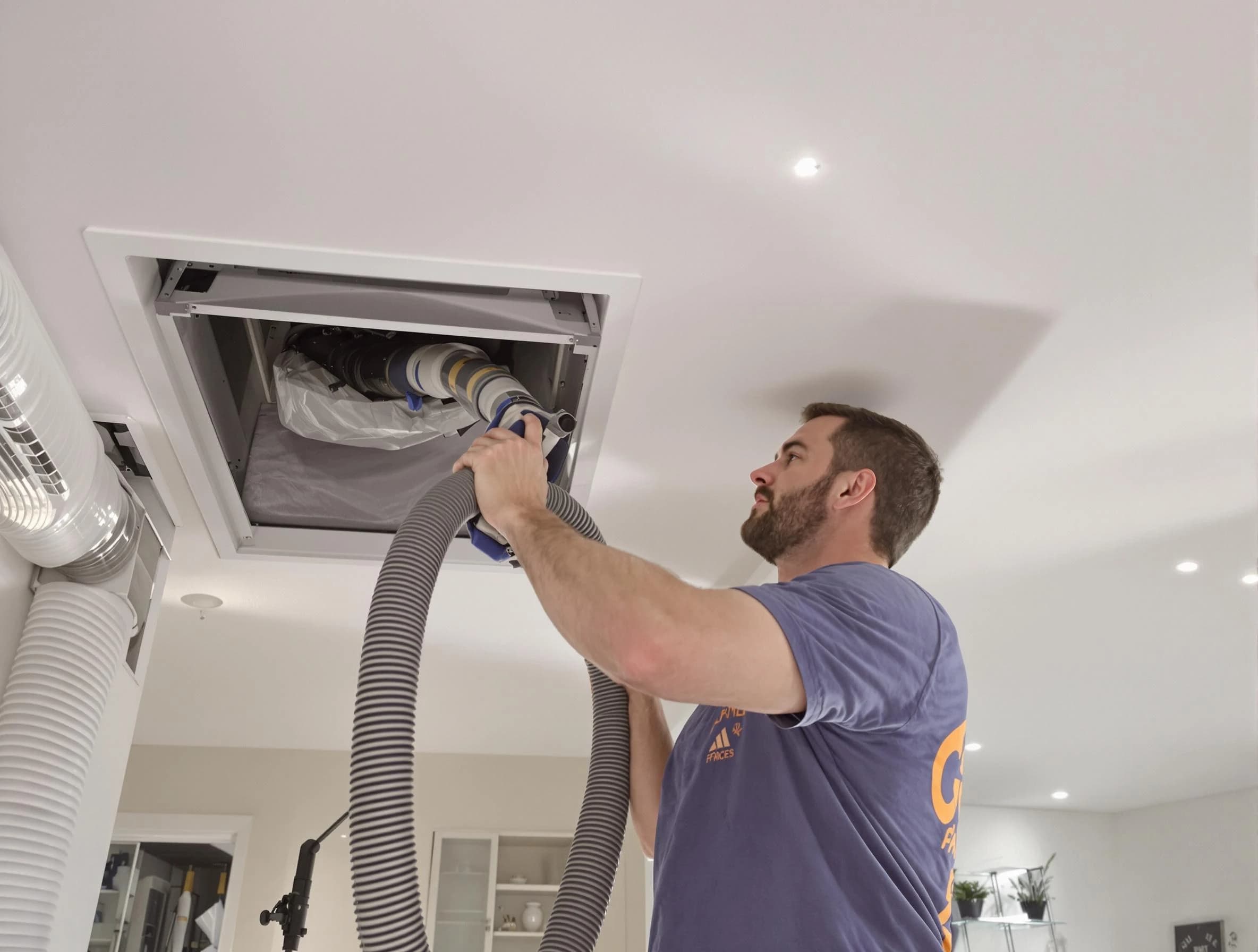 Precision indoor duct cleaning by Midwest City Air Duct Cleaning in Midwest City