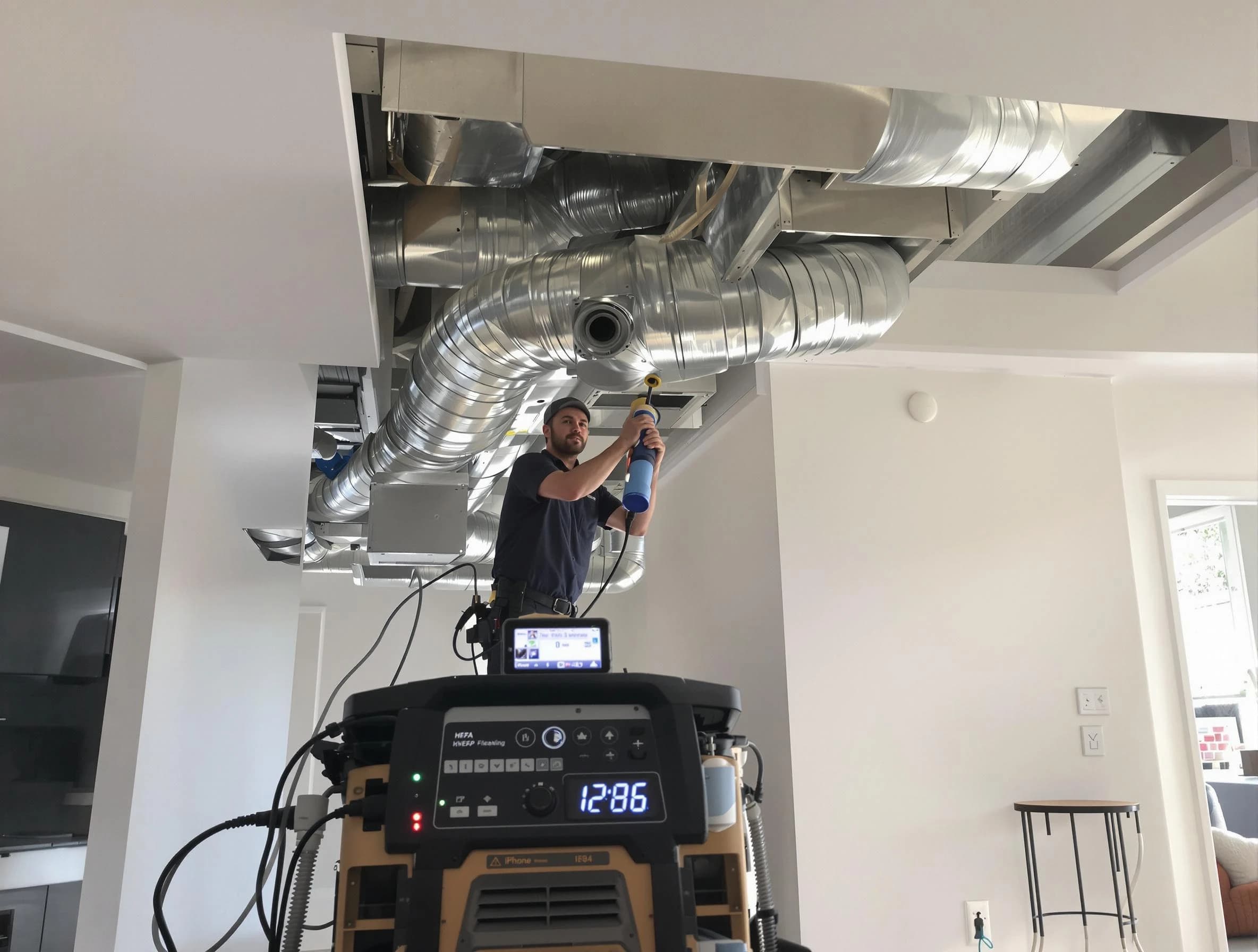 Advanced pure air duct cleaning by Midwest City Air Duct Cleaning in Midwest City