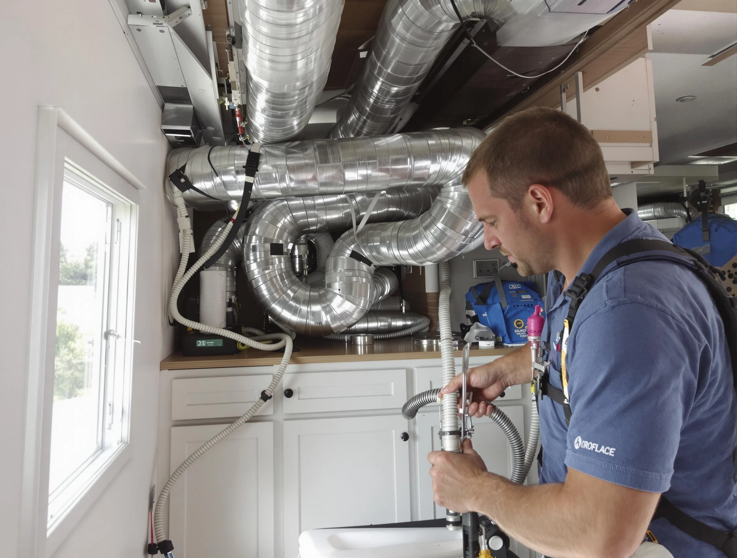 Mobile Home Air Duct Cleaning in Midwest City