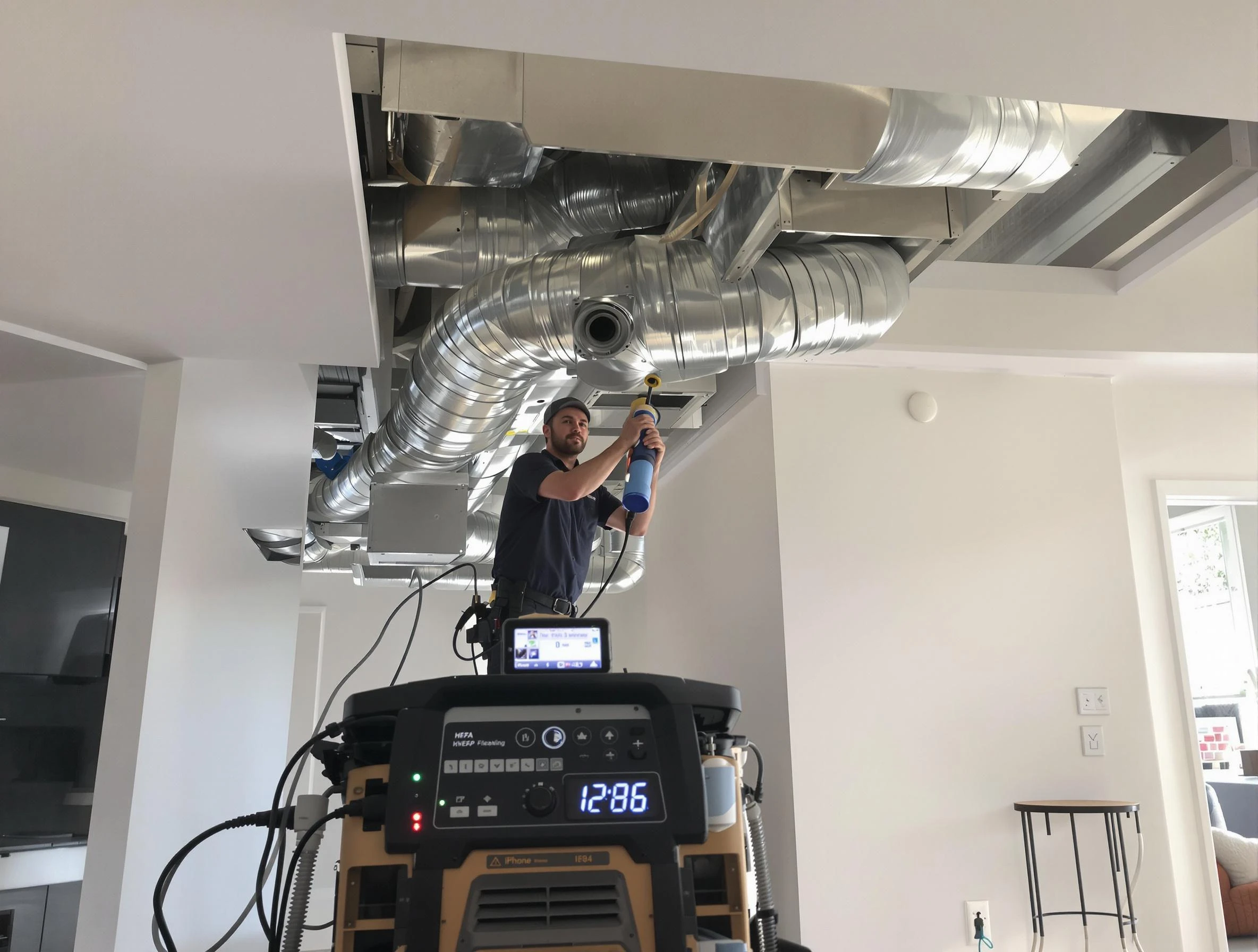 Advanced pure air duct cleaning by Midwest City Air Duct Cleaning in Midwest City